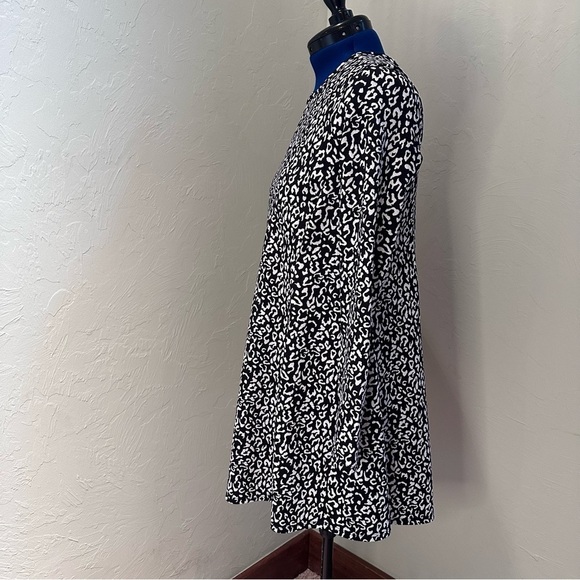 Show Me Your MuMu Black and White Animal Print Dress - Picture 4 of 8